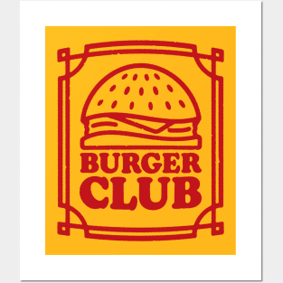 Burger Club Posters and Art